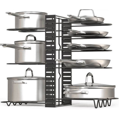 8 Tiers Iron Storage Racks Kitchen Organizer