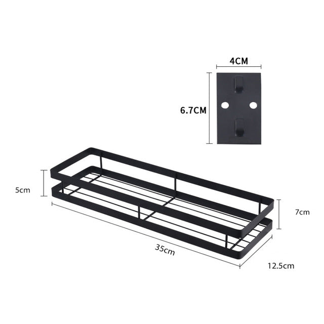 Kitchen Organizer Shelf Wall Holder Wall Storage Shelf