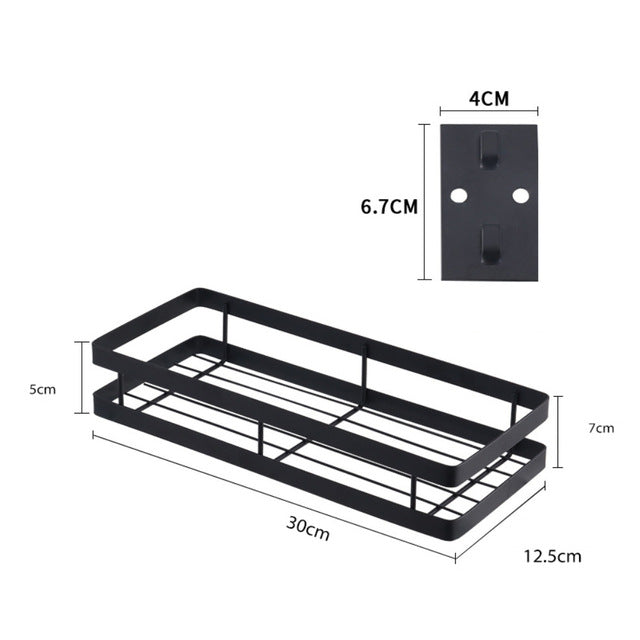 Kitchen Organizer Shelf Wall Holder Wall Storage Shelf