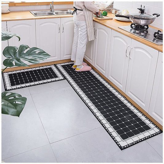 Kitchen Floor Mats, Long Oil-Proof Foot Mats