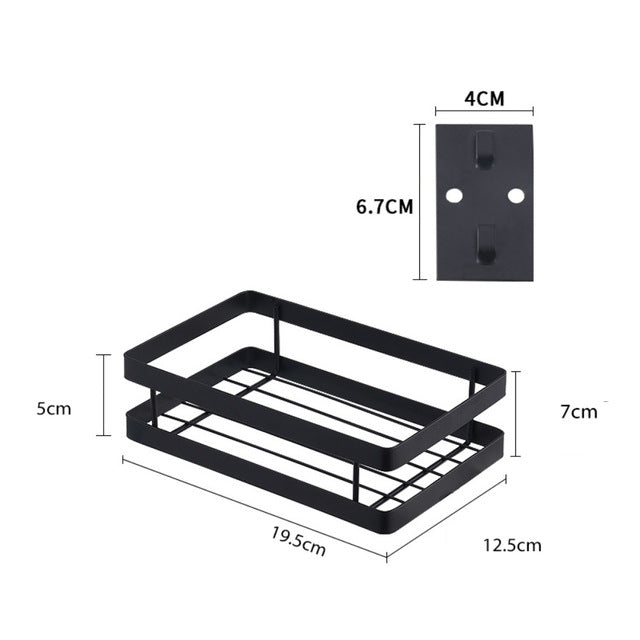 Kitchen Organizer Shelf Wall Holder Wall Storage Shelf