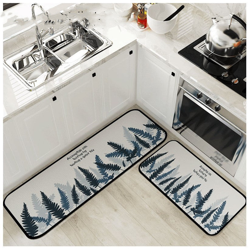 Kitchen Floor Mats, Long Oil-Proof Foot Mats