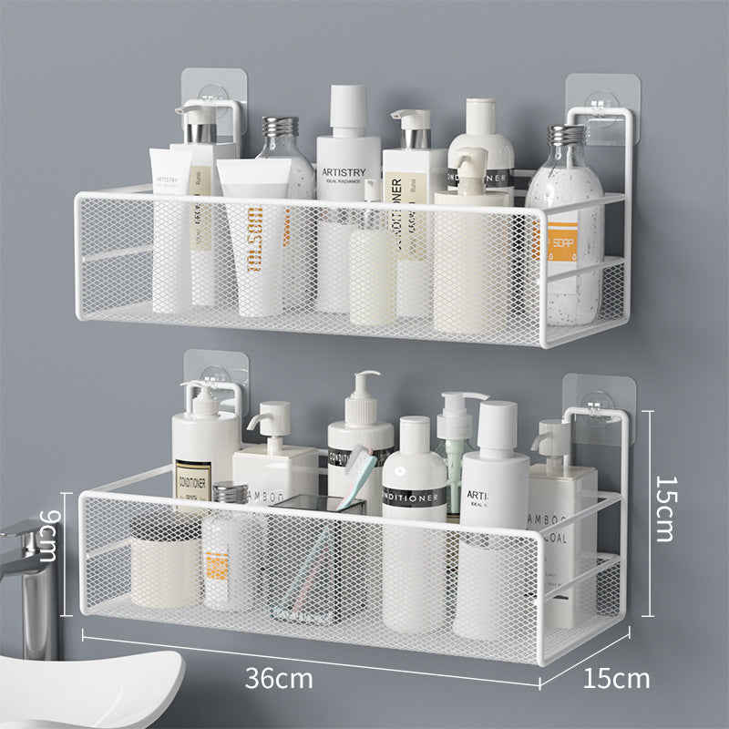 Wall-Mounted Bathroom Shelf