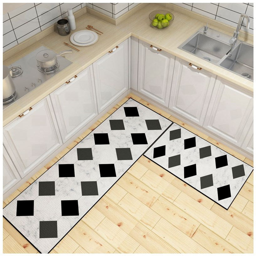 Kitchen Floor Mats, Long Oil-Proof Foot Mats